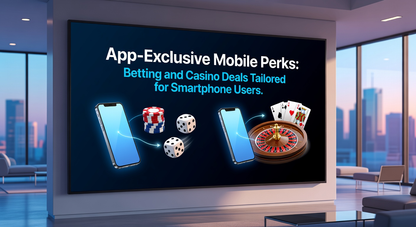 Benutzerhand mit Smartphone, das Casino-App mit laufendem Live-Deal zeigt